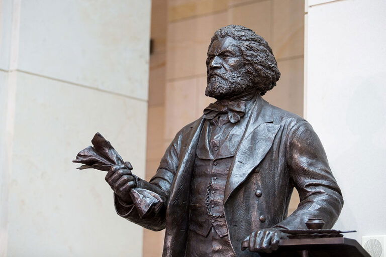 Fredrick Douglass statue