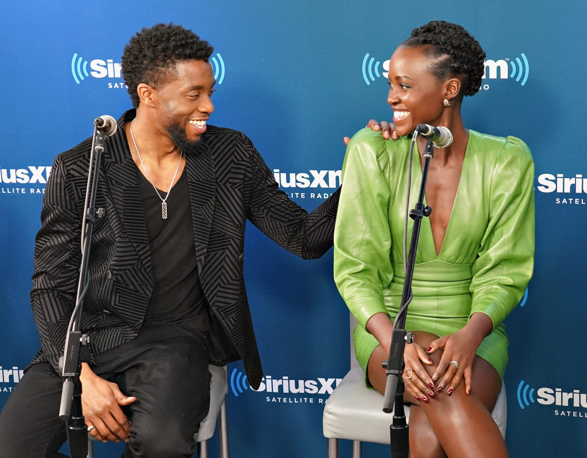 Chadwick Boseman ,Lupita Nyong'o, Chadwick Boseman