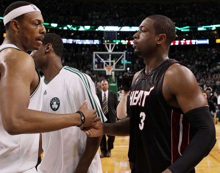 Dwyane Wade, Paul Pierce