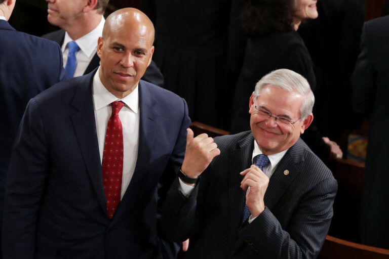 Cory Booker, Bob Menendez, New Jersey, Senate