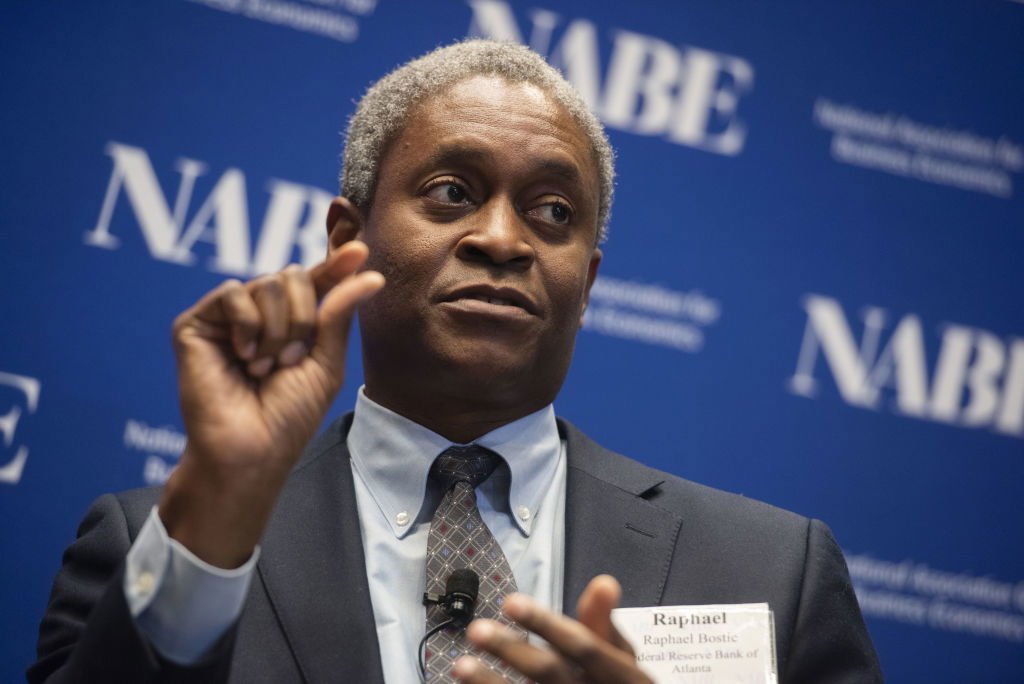 Raphael Bostic, Atlanta Fed chair, inflation