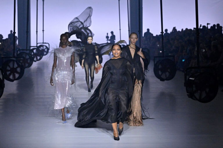 Angela Bassett, Paris Fashion Week debut