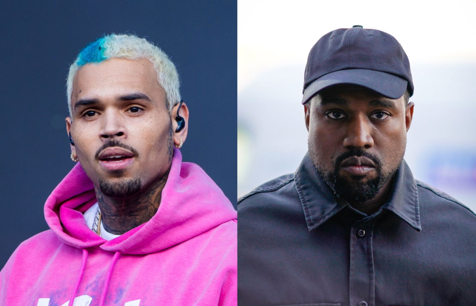 Kanye West, chris brown