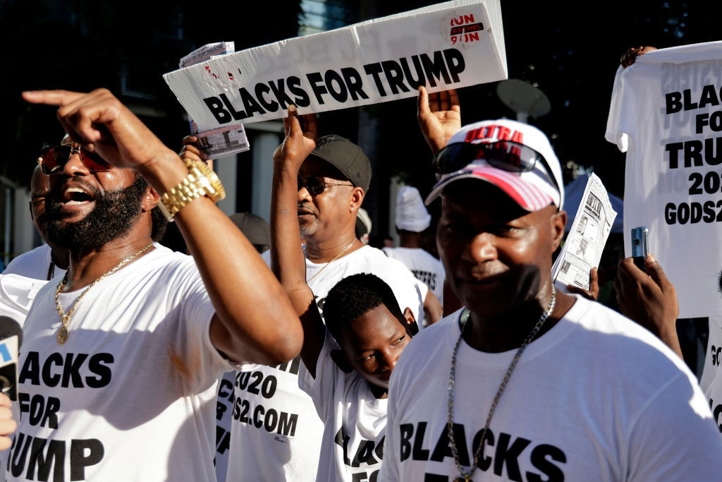 DNC, Trump, Philadelphia, blacks for trump