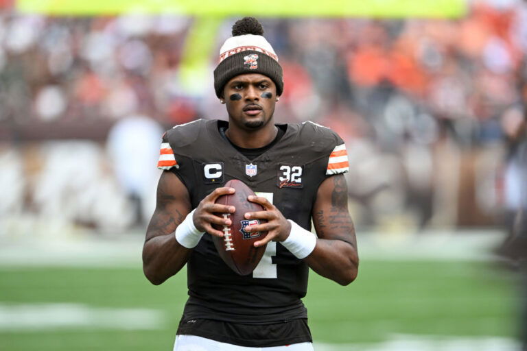 Cleveland Browns Quarterback Deshaun Watson Out For Season