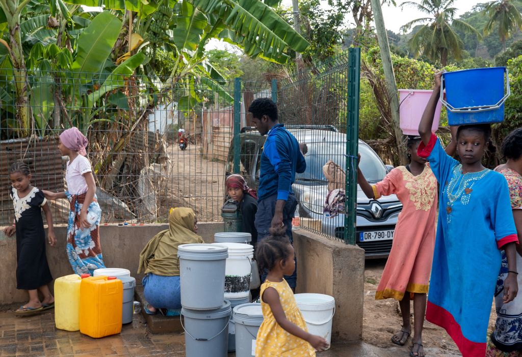 France, water crisis, Mayotte