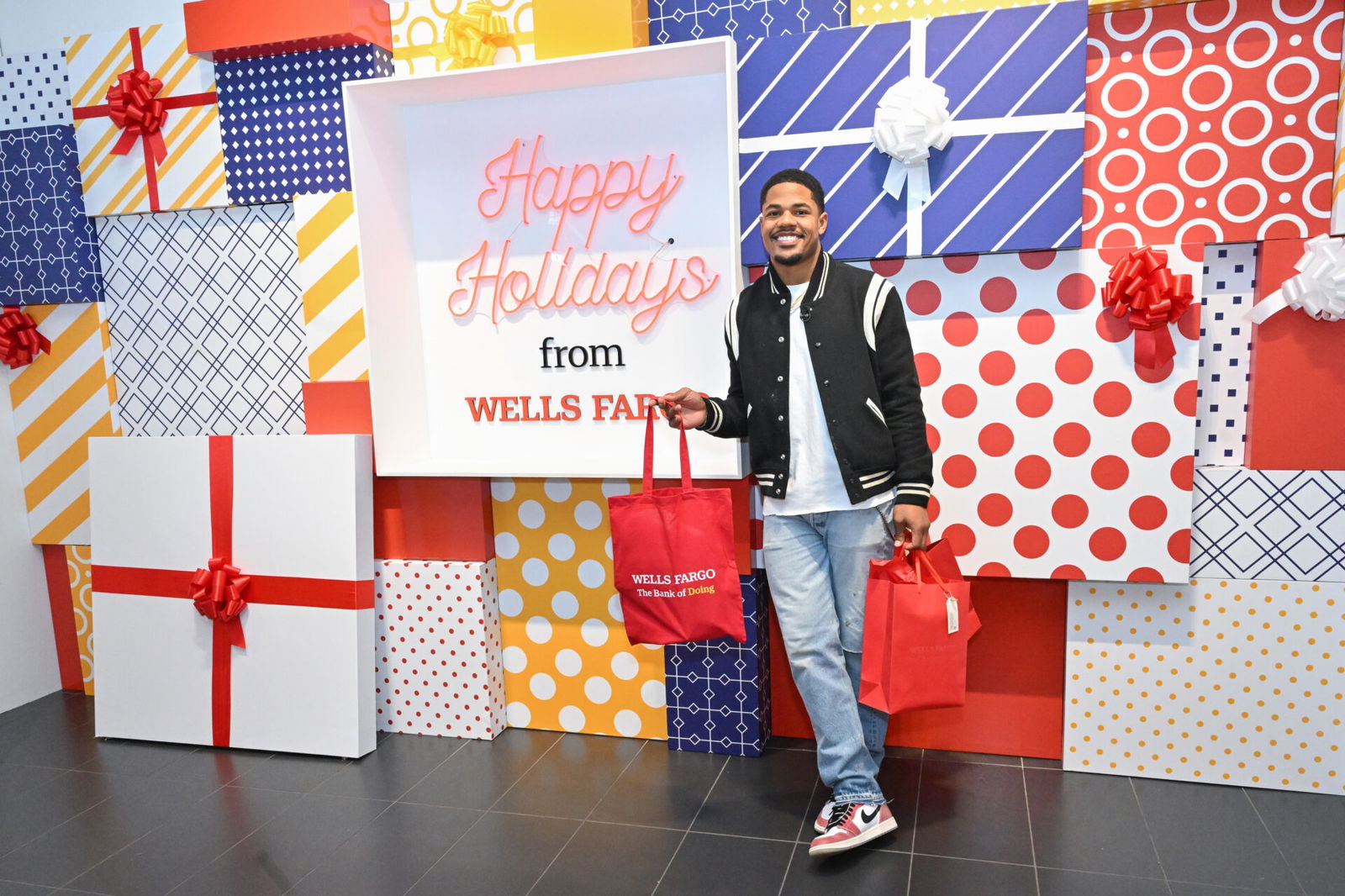 Sterling Shepard, Hudson yards, bank of doing, Wells Fargo