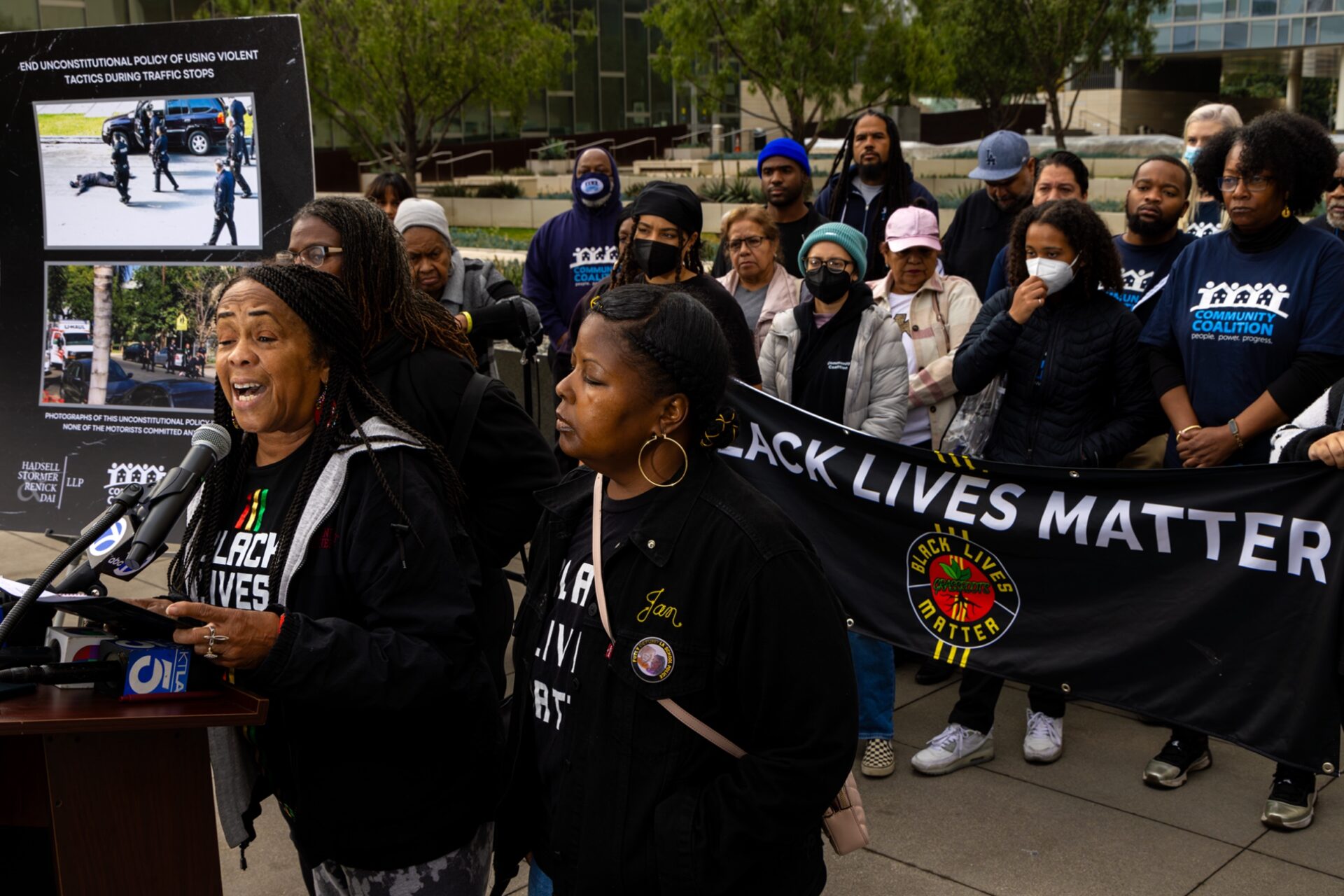 Black Lives Matter Sues LAPD, Claims Violent Tactics Used During Traffic Stops