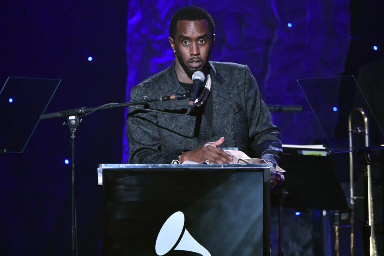 Diddy, Cassie, Grammys, Award