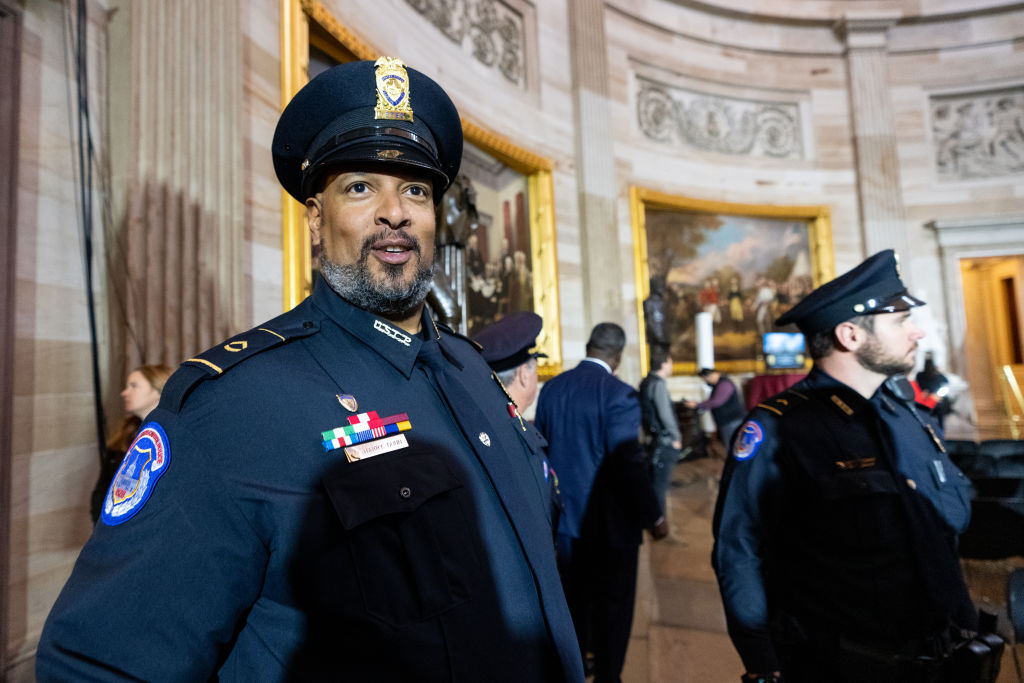 Capitol police officer Harry Dunn, Jan. 6