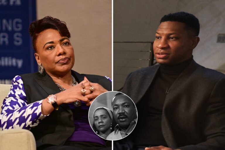 Bernice King, Jonathan Majors, Coretta Scott King