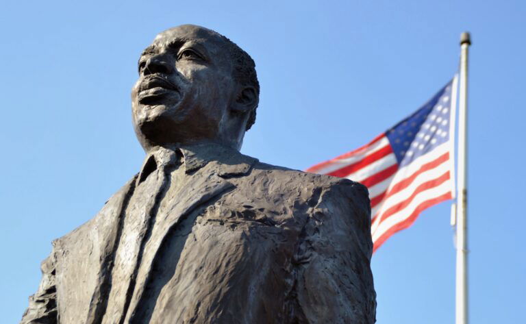 MLK statue