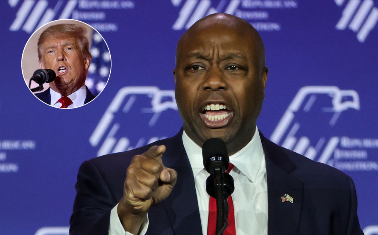 Tim Scott, Donald Trump