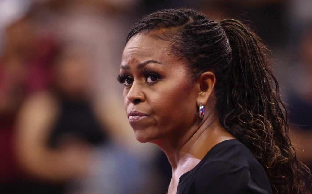 ‘Take Our Lives Seriously’: Michelle Obama Implores Men To Vote For Harris