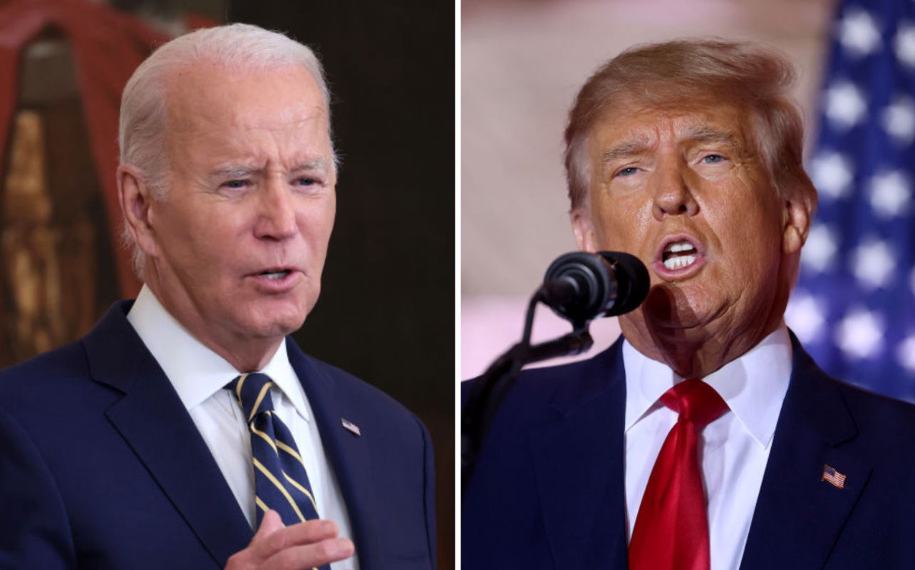 President Biden, Donald Trump