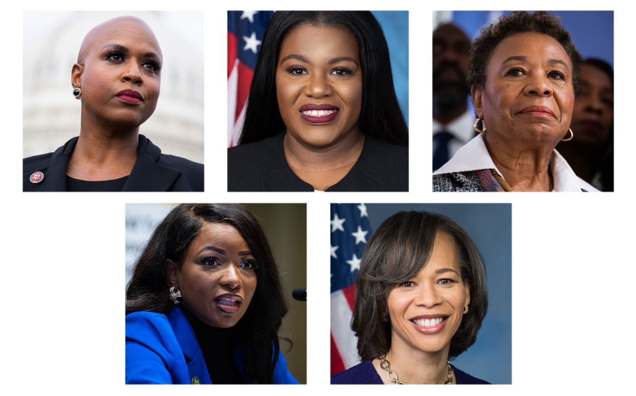 Ayanna Pressley, Rep. Barbara Lee, Cori Bush, Jasmine Crockett