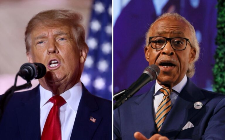 Trump, Rev. Al Sharpton