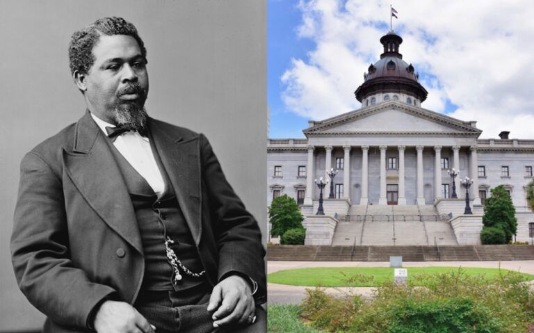 South Carolina State House, Robert Smalls, Monument