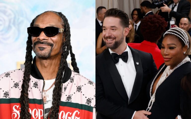 Serena Williams, Snoop Dogg, Alexis Ohanian