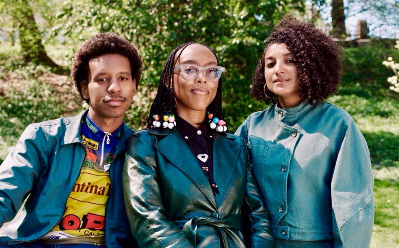 From left to right: Malcolm Peacock, Zoë Pulley, and sonia louise davis.