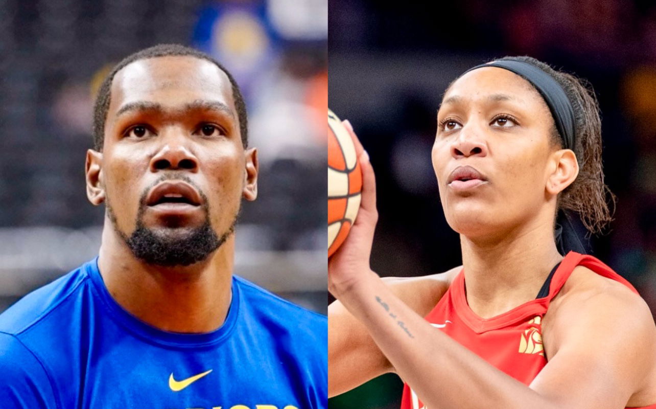 Kevin Durant, A'ja Wilson, Olympics, USA Basketball