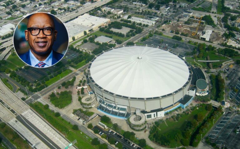 St. Petersburg mayor Ken Welch, Tropicana Field