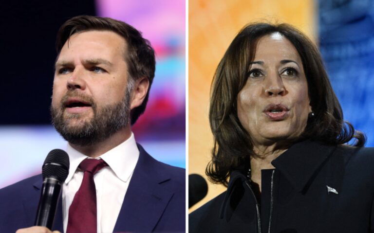 J.D. Vance, Kamala Harris