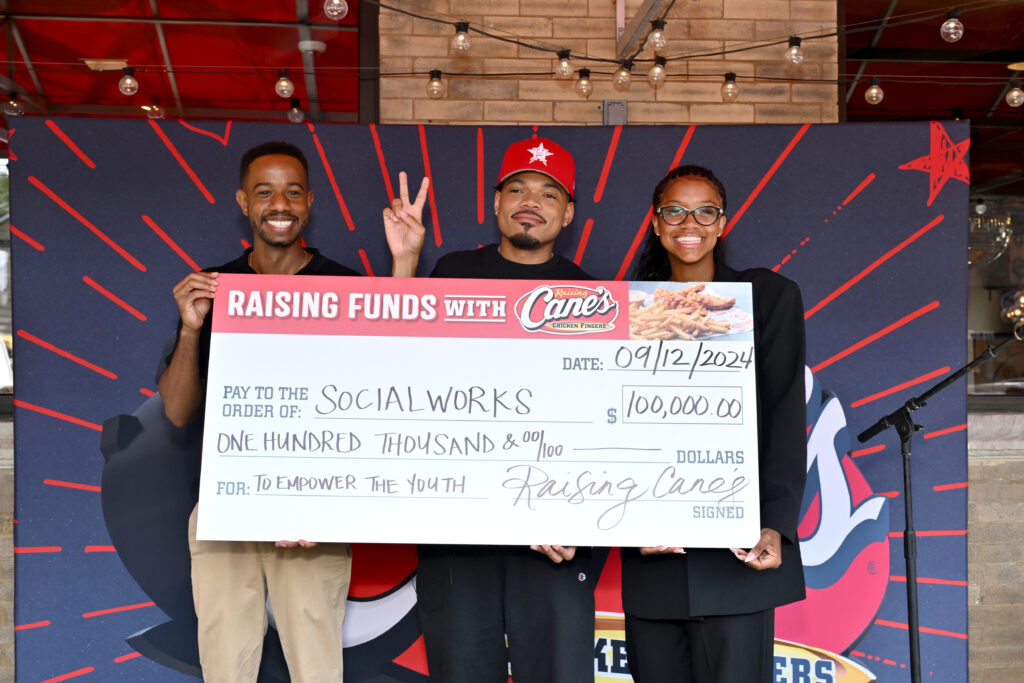 Chance the Rapper Passes Out Free Food to High Schoolers After Receiving $100K Donation From Raising Cane’s