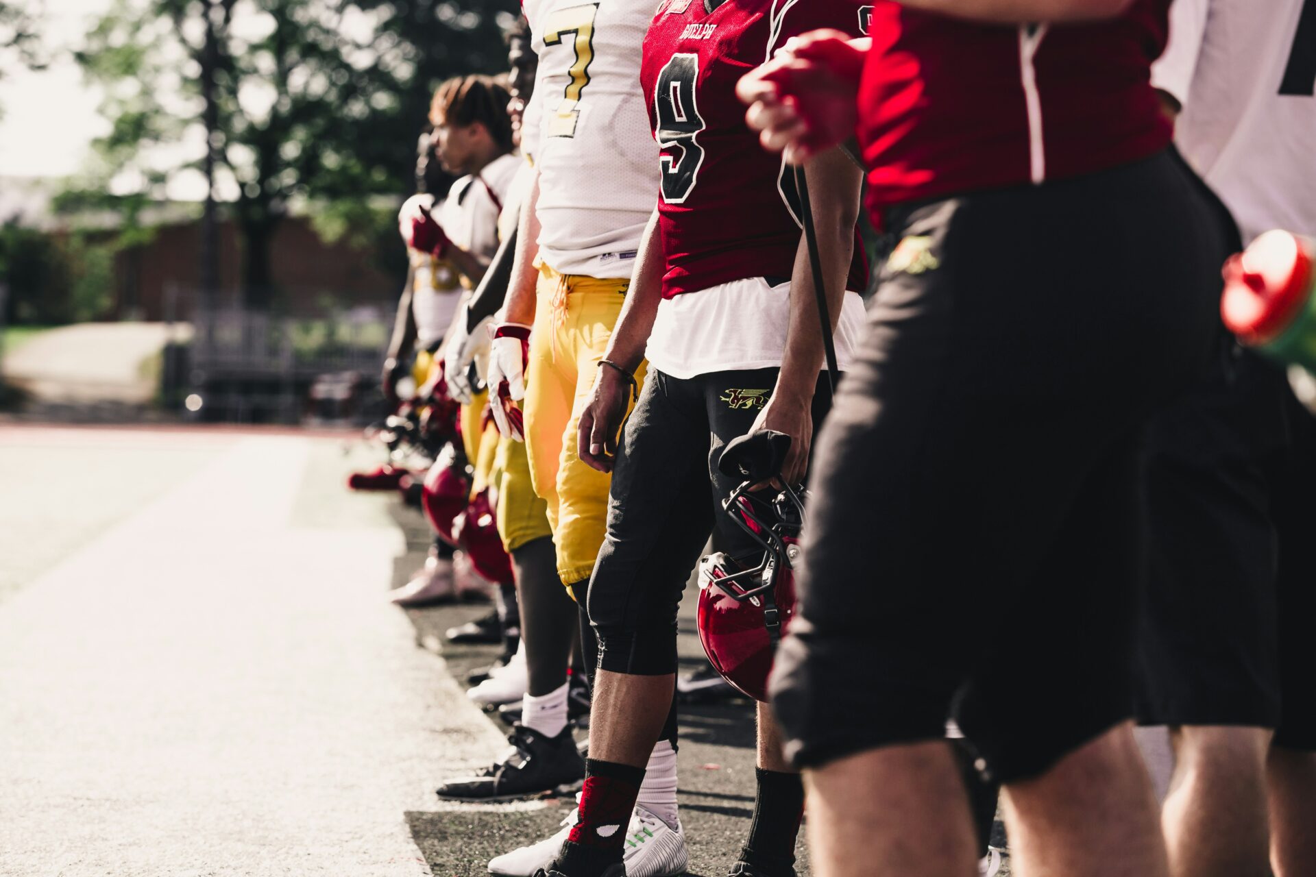 HBCU football player