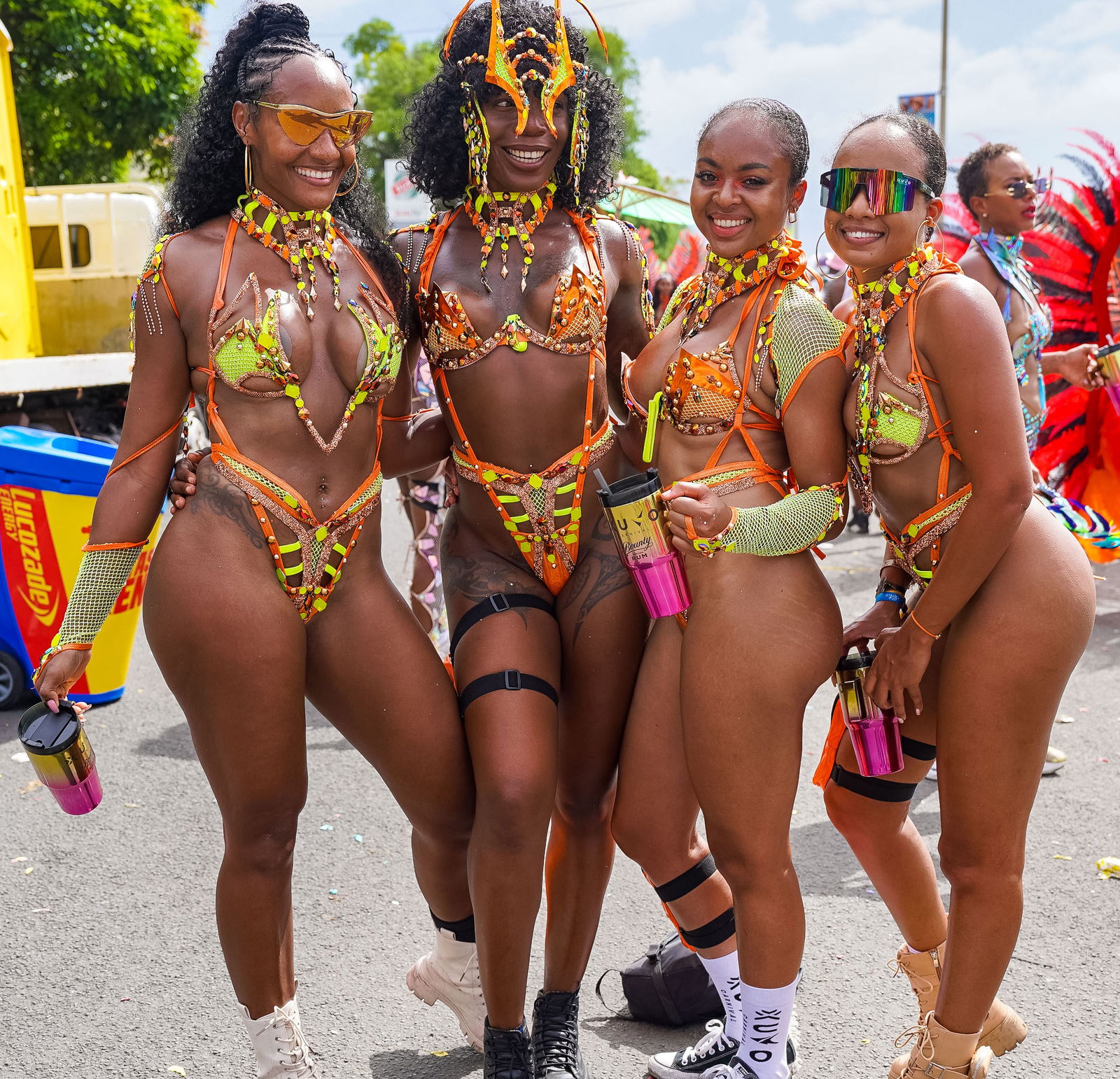 carnival in Saint Lucia