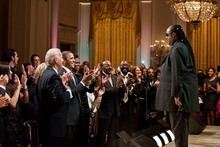 Stevie Wonder, Obamas,