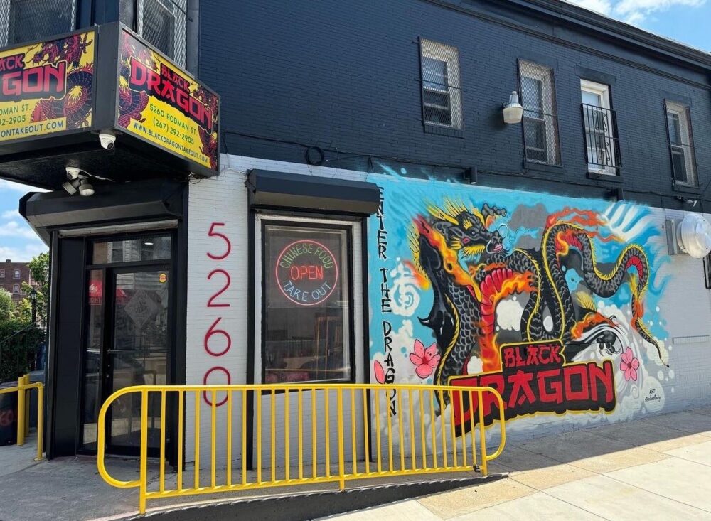 Black Dragon takeout, Black-owned Chinese restaurant, Philly