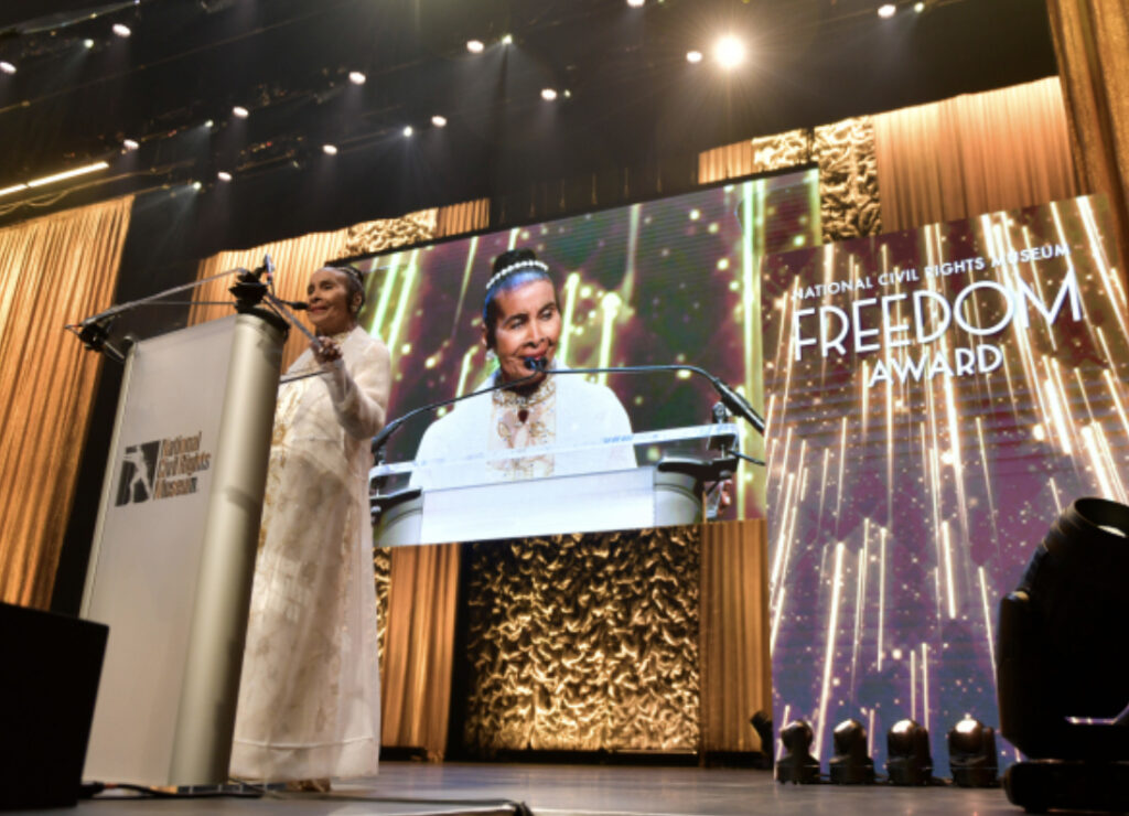 National civil rights museum, Freedom Award, Xernona Clayton