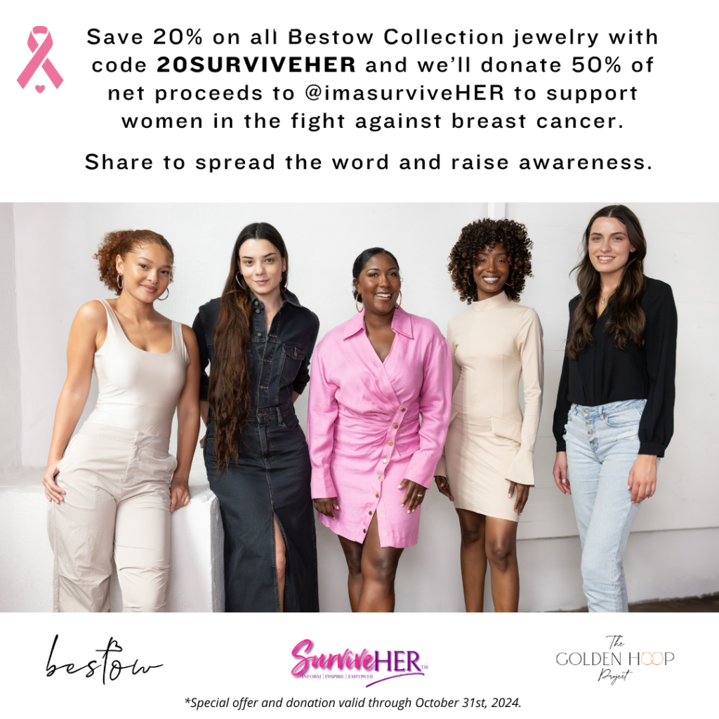 Bestow Collection, Jen Hayes Lee, breast cancer, SurviveHer