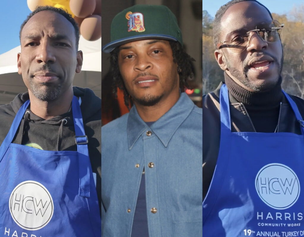 T.I Kicks Off Annual Turkey Drive With Help From Atlanta Mayor And Young Dro