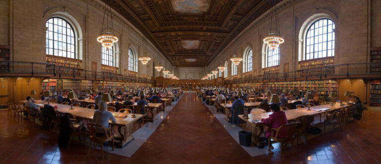 NYC public library, William Martin