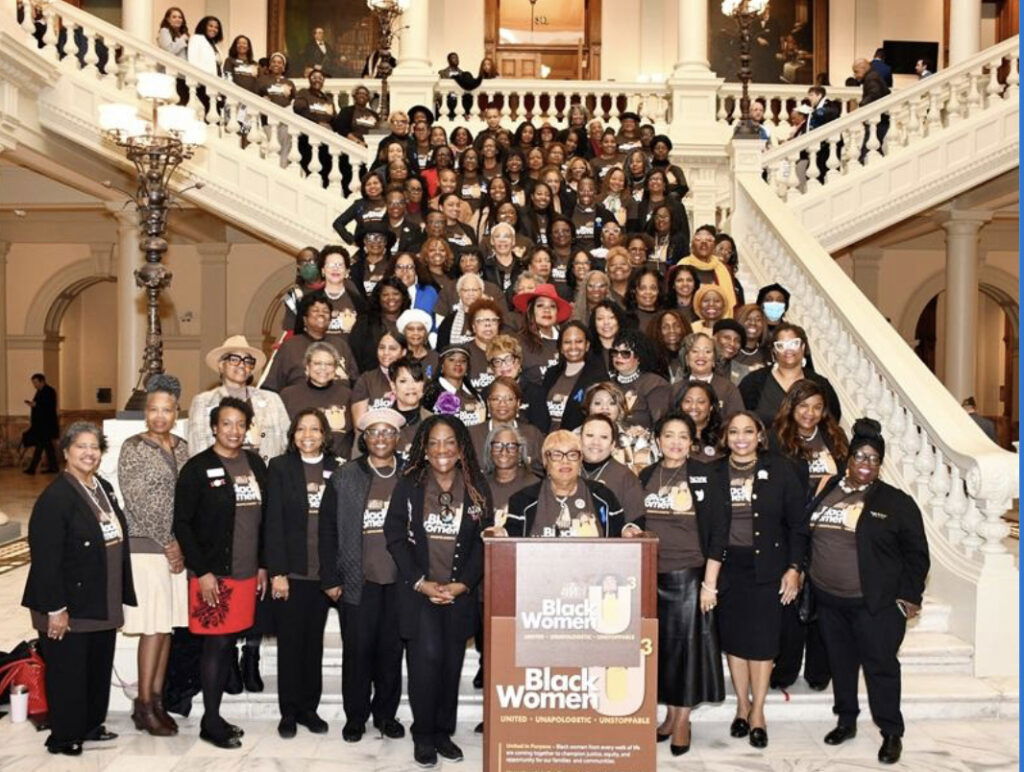 Black Women Take Charge: Over 200 Leaders Unite At Georgia Capitol To Push Legislative Agenda