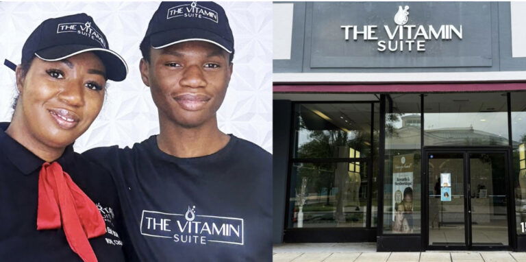 The Vitamin Suite Is A Black-Owned Wellness Lounge Launched By Mother And Son