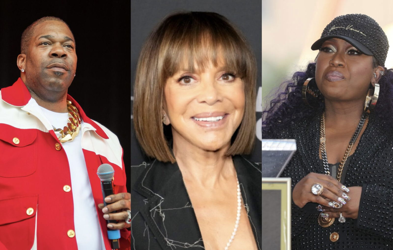 Busta Rhymes, Sylvia Rhone, Missy Elliot